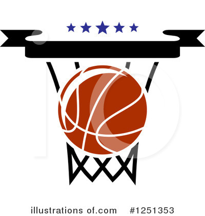 Royalty-Free (RF) Basketball Clipart Illustration by Vector Tradition SM - Stock Sample #1251353