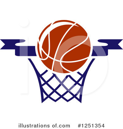 Royalty-Free (RF) Basketball Clipart Illustration by Vector Tradition SM - Stock Sample #1251354