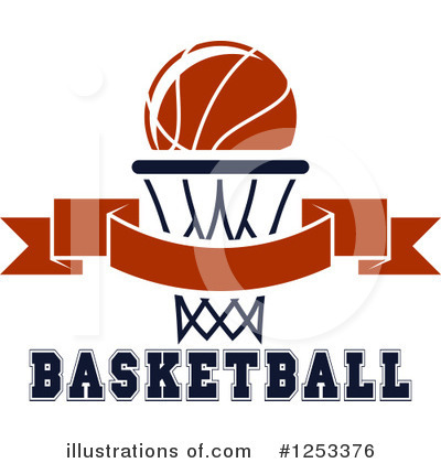 Royalty-Free (RF) Basketball Clipart Illustration by Vector Tradition SM - Stock Sample #1253376