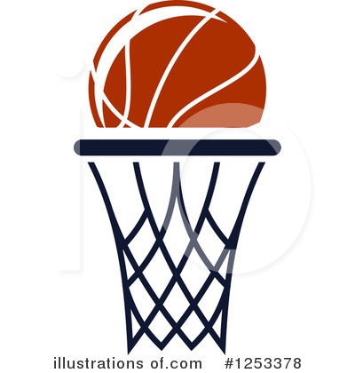 Royalty-Free (RF) Basketball Clipart Illustration by Vector Tradition SM - Stock Sample #1253378