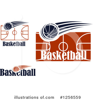 Royalty-Free (RF) Basketball Clipart Illustration by Vector Tradition SM - Stock Sample #1256559