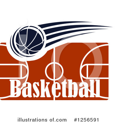Royalty-Free (RF) Basketball Clipart Illustration by Vector Tradition SM - Stock Sample #1256591
