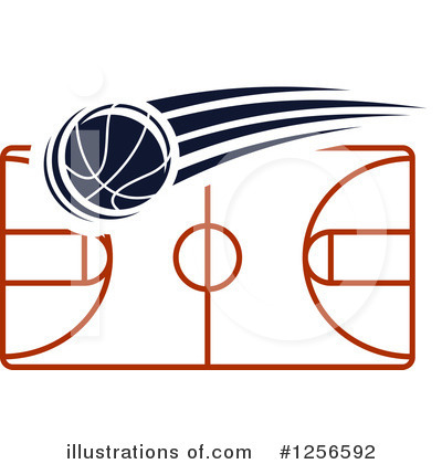 Royalty-Free (RF) Basketball Clipart Illustration by Vector Tradition SM - Stock Sample #1256592