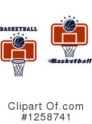 Basketball Clipart #1258741 by Vector Tradition SM