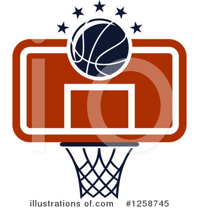Royalty-Free (RF) Basketball Clipart Illustration by Vector Tradition SM - Stock Sample #1258745