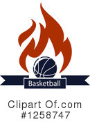 Basketball Clipart #1258747 by Vector Tradition SM