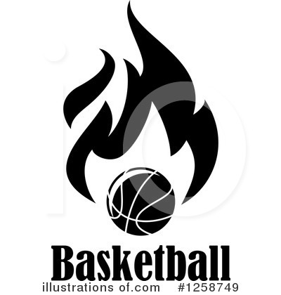Royalty-Free (RF) Basketball Clipart Illustration by Vector Tradition SM - Stock Sample #1258749