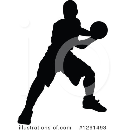 Royalty-Free (RF) Basketball Clipart Illustration by Chromaco - Stock Sample #1261493