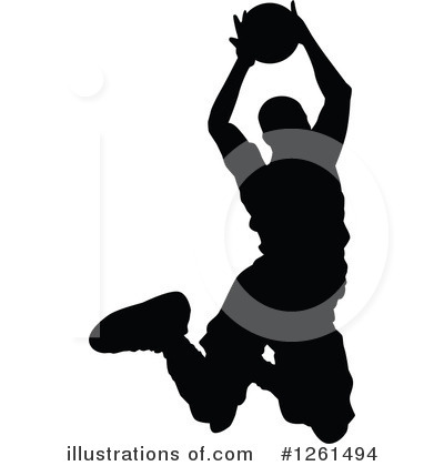 Royalty-Free (RF) Basketball Clipart Illustration by Chromaco - Stock Sample #1261494