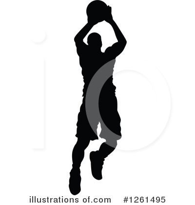 Royalty-Free (RF) Basketball Clipart Illustration by Chromaco - Stock Sample #1261495