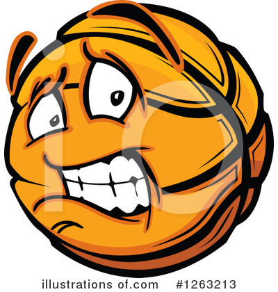 Royalty-Free (RF) Basketball Clipart Illustration by Chromaco - Stock Sample #1263213
