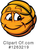 Basketball Clipart #1263219 by Chromaco
