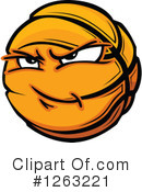 Basketball Clipart #1263221 by Chromaco