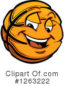 Basketball Clipart #1263222 by Chromaco