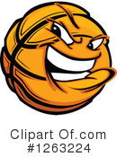 Basketball Clipart #1263224 by Chromaco