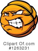 Basketball Clipart #1263231 by Chromaco