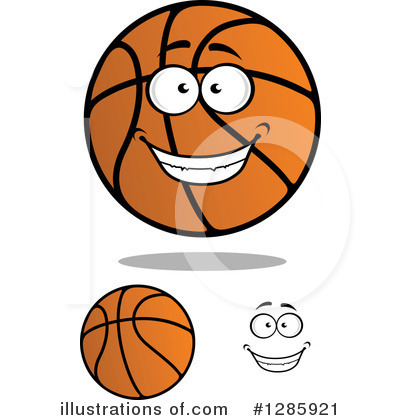 Royalty-Free (RF) Basketball Clipart Illustration by Vector Tradition SM - Stock Sample #1285921