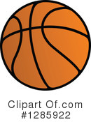 Basketball Clipart #1285922 by Vector Tradition SM