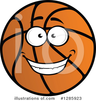 Royalty-Free (RF) Basketball Clipart Illustration by Vector Tradition SM - Stock Sample #1285923