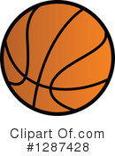 Basketball Clipart #1287428 by Vector Tradition SM