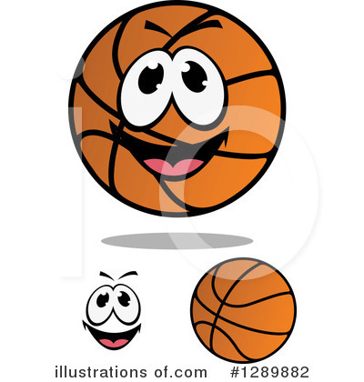Royalty-Free (RF) Basketball Clipart Illustration by Vector Tradition SM - Stock Sample #1289882