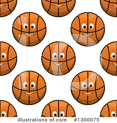 Royalty-Free (RF) Basketball Clipart Illustration by Vector Tradition SM - Stock Sample #1300075