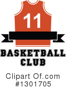 Basketball Clipart #1301705 by Vector Tradition SM