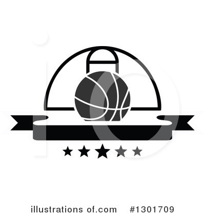 Royalty-Free (RF) Basketball Clipart Illustration by Vector Tradition SM - Stock Sample #1301709
