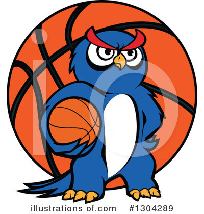 Royalty-Free (RF) Basketball Clipart Illustration by Vector Tradition SM - Stock Sample #1304289