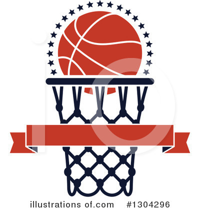 Royalty-Free (RF) Basketball Clipart Illustration by Vector Tradition SM - Stock Sample #1304296