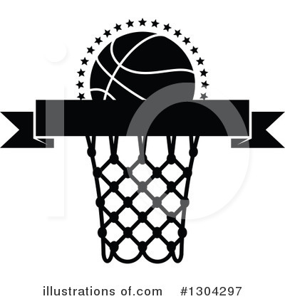 Royalty-Free (RF) Basketball Clipart Illustration by Vector Tradition SM - Stock Sample #1304297
