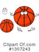 Basketball Clipart #1307243 by Vector Tradition SM