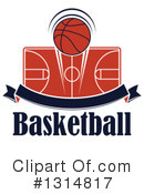 Basketball Clipart #1314817 by Vector Tradition SM