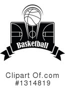 Basketball Clipart #1314819 by Vector Tradition SM