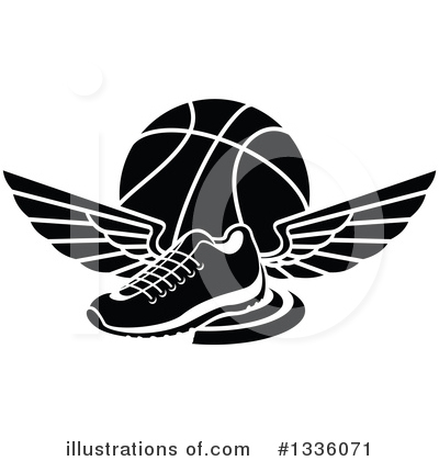 Royalty-Free (RF) Basketball Clipart Illustration by Vector Tradition SM - Stock Sample #1336071