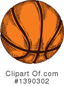 Basketball Clipart #1390302 by Vector Tradition SM
