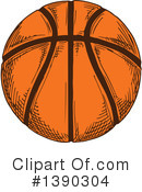 Basketball Clipart #1390304 by Vector Tradition SM