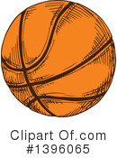 Basketball Clipart #1396065 by Vector Tradition SM