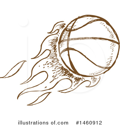 Basketball Clipart #1460912 by Domenico Condello