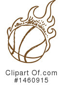 Basketball Clipart #1460915 by Domenico Condello