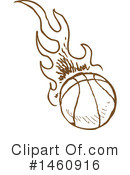 Basketball Clipart #1460916 by Domenico Condello