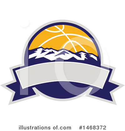 Royalty-Free (RF) Basketball Clipart Illustration by patrimonio - Stock Sample #1468372