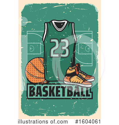 Royalty-Free (RF) Basketball Clipart Illustration by Vector Tradition SM - Stock Sample #1604061