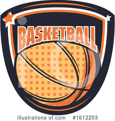 Royalty-Free (RF) Basketball Clipart Illustration by Vector Tradition SM - Stock Sample #1612203
