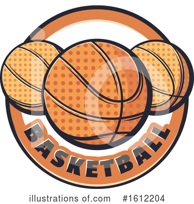 Royalty-Free (RF) Basketball Clipart Illustration by Vector Tradition SM - Stock Sample #1612204