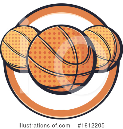 Royalty-Free (RF) Basketball Clipart Illustration by Vector Tradition SM - Stock Sample #1612205