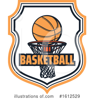 Royalty-Free (RF) Basketball Clipart Illustration by Vector Tradition SM - Stock Sample #1612529