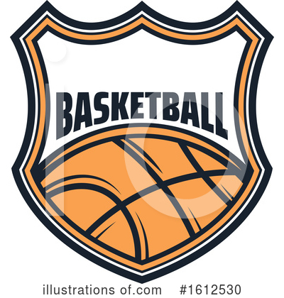 Royalty-Free (RF) Basketball Clipart Illustration by Vector Tradition SM - Stock Sample #1612530