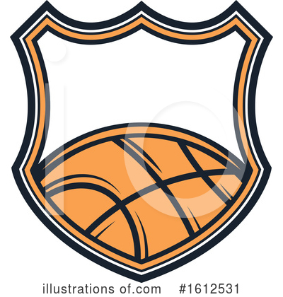Royalty-Free (RF) Basketball Clipart Illustration by Vector Tradition SM - Stock Sample #1612531