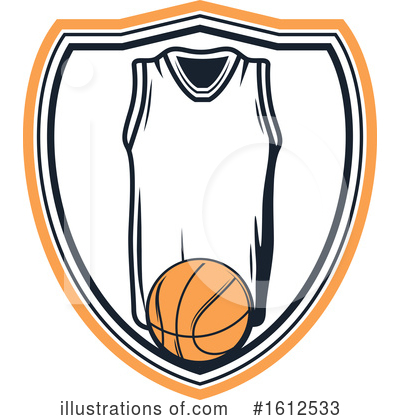 Royalty-Free (RF) Basketball Clipart Illustration by Vector Tradition SM - Stock Sample #1612533